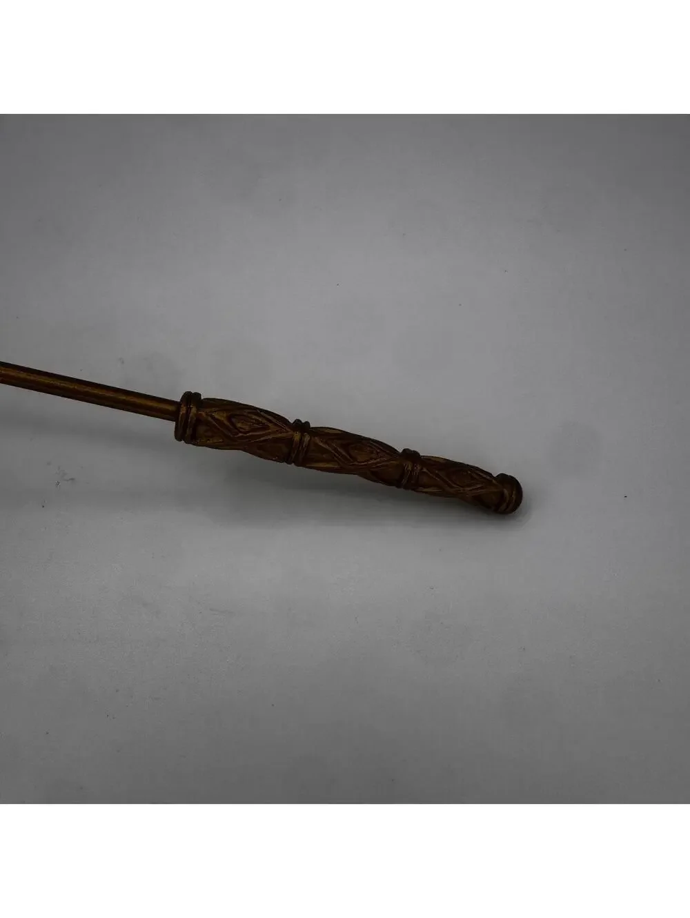 Vintage Brass Pineapple Candle Snuffer, 7 Inch Tropical Decor Accessory